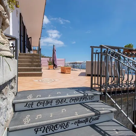 La Casa Del Capitano Amalfi Coast Furore